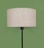 Lucca Brown Cotton Fabric Solid Lampshade