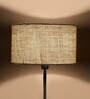 Electa Brown Cotton Fabric Solid Lampshade