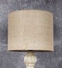 Cumberland Brown Cotton Fabric Solid Lampshade