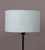 Electa Brown Cotton Fabric Solid Lampshade