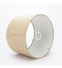 Opaline Brown Cotton Fabric Solid Lampshade