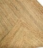 Natural Jute Solid 3 x 5 Feet Dhurrie