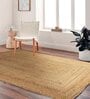 Natural Jute Solid 3 x 5 Feet Dhurrie