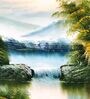 Natural Landscape Handmade Oil Painting On Canvas Framed