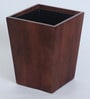 9 Ltr Open Wooden Dustbins In Brown