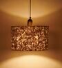 Fresno Beige Wood Hanging Light