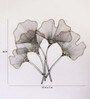 Wrought Iron Floral In Brown Wall Art