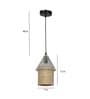 Natural Novelty Hanging Lights With  Plug Type E-14