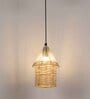Natural Novelty Hanging Lights With  Plug Type E-14