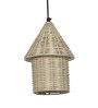 Natural Novelty Hanging Lights With  Plug Type E-14