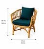 Rattan Cane Chair In Natural Finish Rattan Cane Chair In Natural Finish