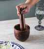 Natural Rose Wood Mortar and Pestle