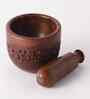 Natural Rose Wood Mortar and Pestle