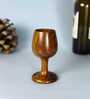 Natural Rose Wood Wine Glass