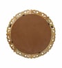 Natural Round Metal Wall Hanging Mirror