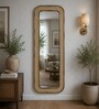 Natural Solid Wood Cane Mirror 5 Ft. Rectangular Wall Mirror