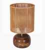 Natural Weave Rope Straight Table Lamp