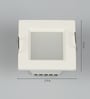 Natural White 8 Watts LED Aluminium Square Panel Down Light