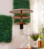 Yvonne Brown Wood Single Hanging Lights