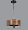 Trapzo Porto Brown Wood Hanging Light