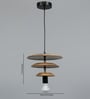 Yvonne Brown Wood Single Hanging Lights