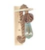 Pisa Jute & Wood Novelty Wall Light (Pine Wood Finish)