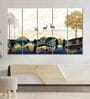 Nature Art Multicolour MDF (Set of 5) Art Panels