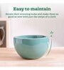 Nature's Hum Fat Extra Small Aqua Ceramic Planter