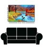 Nature Scenery Multicolour Canvas Art Print