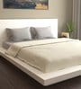 Naturelle Cream 100% Cotton Double Bed Duvet Cover