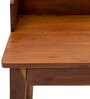 Nauka Solid Wood Study Table in Teak Finish