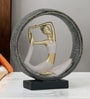 Naukasana Yoga Figurine | Resin Material | On Base used Felt for Grip and Table Protect | Ideal for Table Decor and Shelves Showpiece
