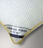 White Bamboo Fiber Filling Anti-Microbial Pillow19x28 Inches