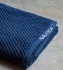 Navy Blue Fluffy Zero Twist 100% Cotton Solid Towel Bath Towel