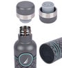 500ML Grey Leak-Proof Bottle 24Hour Hot & Cold Thermos/Flask For Fitness Enthusiasts (Yacht) Oreo Prtd