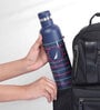 500Ml Navy Blue Leak-Proof Bottle 24Hour Hot & Cold Thermos/Flask For Fitness Enthusiasts (Yacht) Oreo Prtd Big