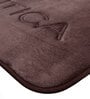 Brown Memory Foam Anti-Skid 31x20 Inch Bath Mat