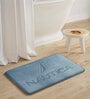 Grey Memory Foam Anti-Skid 24x16Inch Bath Mat