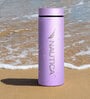 500ML Titanium Light Violet Sleek Insulated Travel Bottle Hot & Cold Thermos/Flask (Stern)