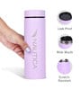 500ML Titanium Light Violet Sleek Insulated Travel Bottle Hot & Cold Thermos/Flask (Stern)