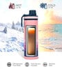 500ML Pink and Purple Triple Layer Bottle Insulated Thermos/Flask For Fitness And Sports (Fender) Texas Prtd