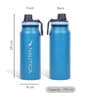 750ML Light Blue Triple Layer Bottle Insulated Thermos/Flask For Fitness And Sports (Fender) Austin