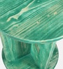 Navarra Pine Wood Side Table In Verdant Green Finish Navarra Pine Wood Side Table In Verdant Green Finish