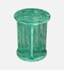 Navarra Pine Wood Side Table In Verdant Green Finish Navarra Pine Wood Side Table In Verdant Green Finish