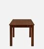Navin Extandable 6 Seater Dining Set In Brown Finish