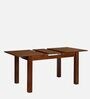 Navin Extandable 6 Seater Dining Set In Brown Finish