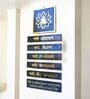 Navkar Mantra Resin Wall Hanging