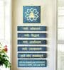 Navkar Mantra Resin Wall Hanging