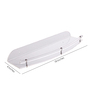 Acrylic Transparent Wall Mounted Bathroom Shelf
