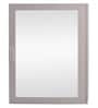 Acrylic White 5 Compartment Bathroom Cabinet With Mirror (L: 16, W: 4, H: 20 Inches)